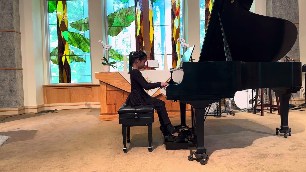 1. Lunar Eclipse by Faber 2. Sonatina Op.55 No.1, First Mvmt by Kuhlau 
