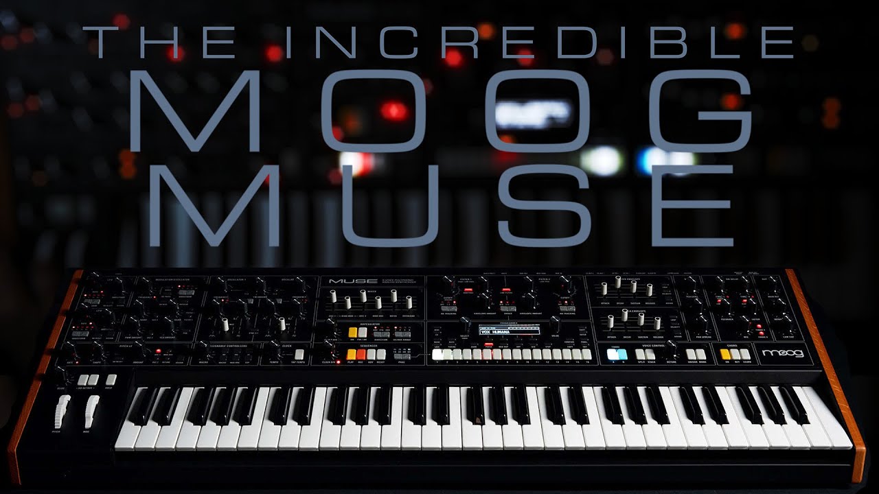 The Incredible Moog Muse | An 8-Voice Polyphonic Analog Beast of a Synthesizer 