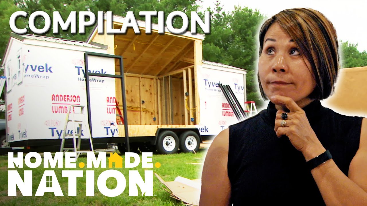 The TINIEST Homes Ever Seen Compilation | Tiny House Nation | Home.Made.Nation | Home.Made.Nation