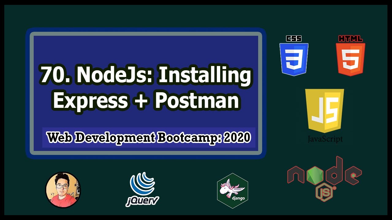 Backend Tutorial: Installing Express and Postman | Web Development Tutorials #70