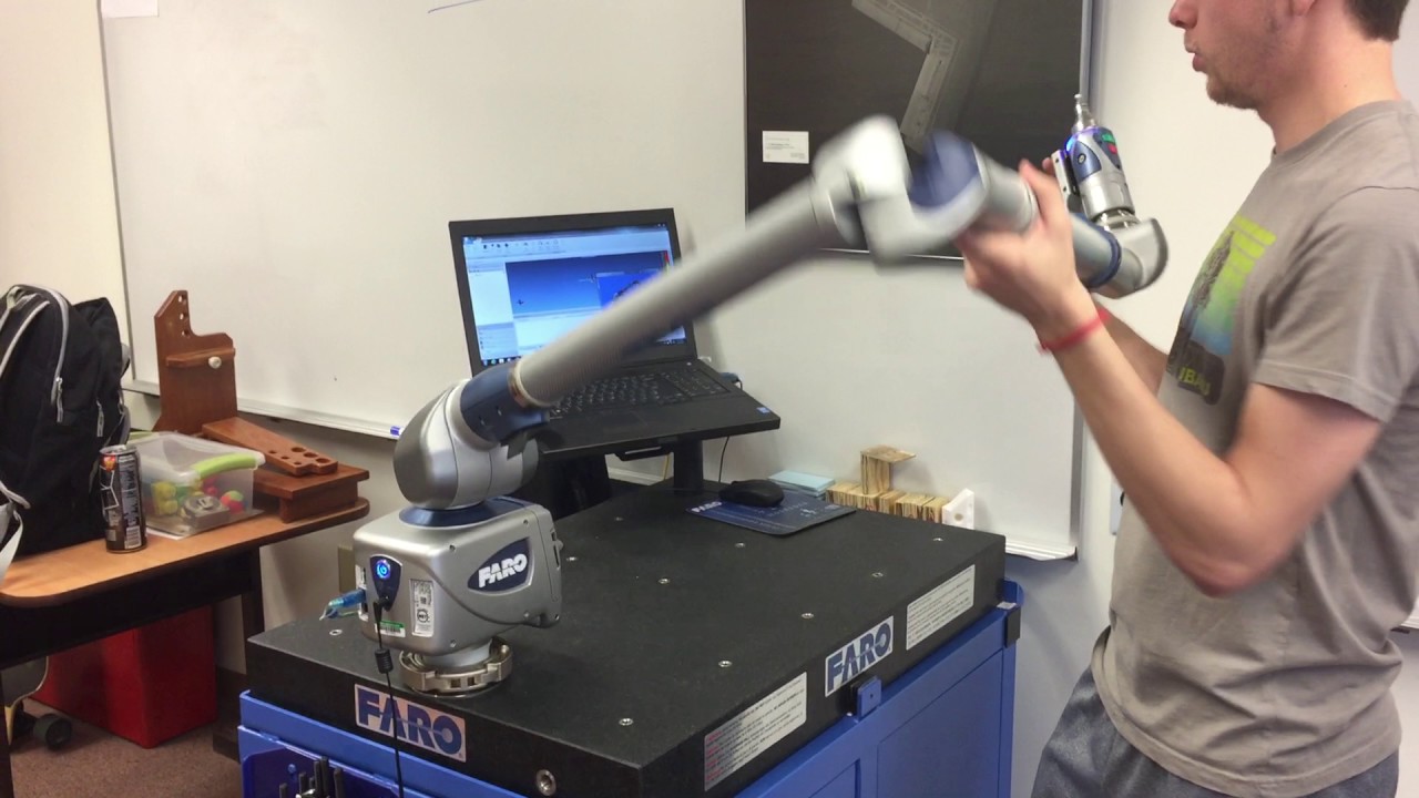 Starting Up the Faro Arm