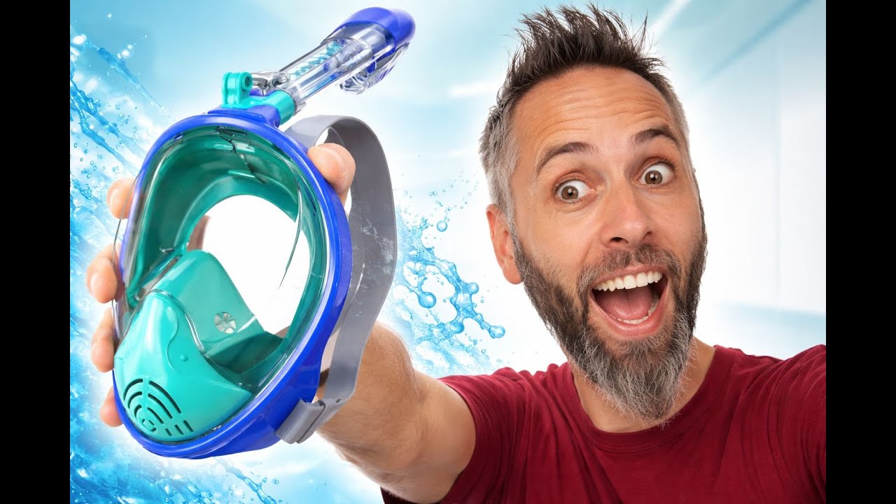 Best Full Face Snorkel Masks with GoPro Mount