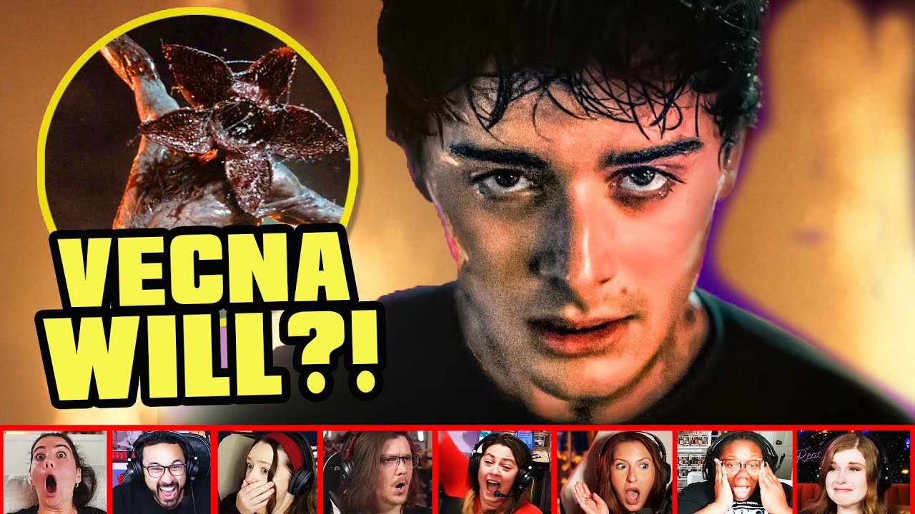 Reactors Reaction To Will Having Powers On Stranger Things 5x4 | Mixed Reactions