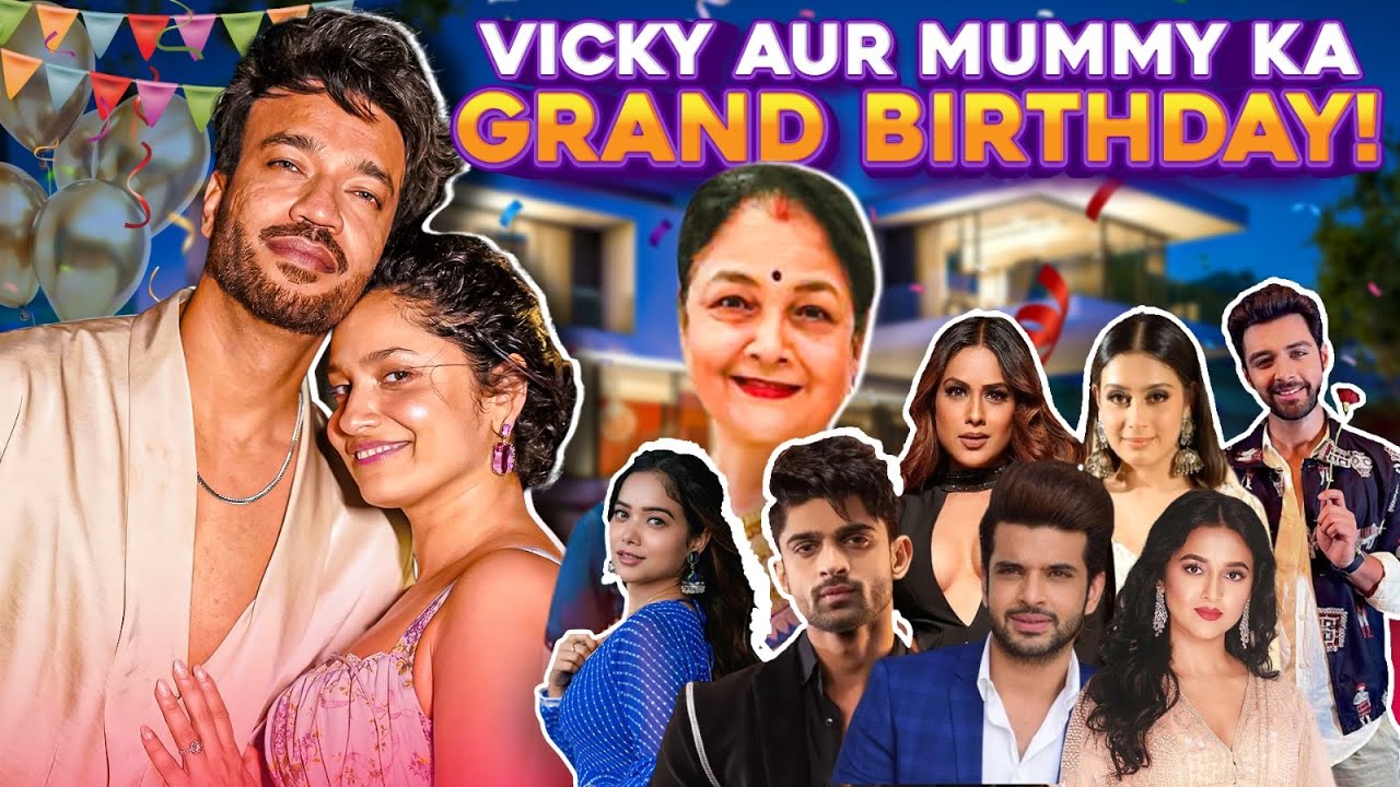 Vicky aur Mummy ka Birthday Party Full Dosti, Dance aur DJ Night Masti! @ANVI