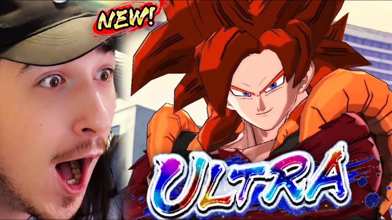 NEW ULTRA SSJ4 GOGETA REACTION 6th Anniversary of Dragon Ball Legends!!