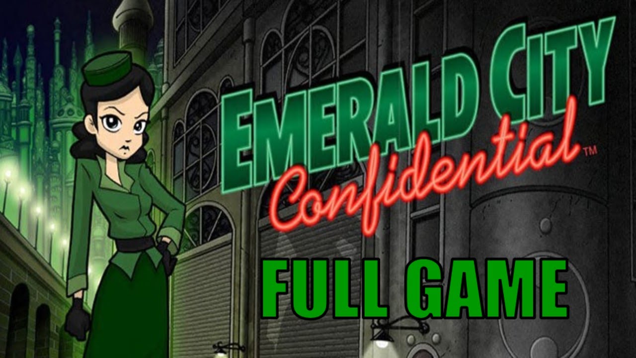 Emerald City Confidential 100% Full Gameplay Walkthrough + All Medals (No Commentary)