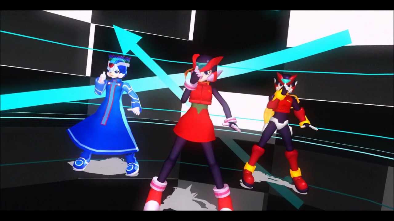 MMD: Dancing Samurai (Rockman Models)