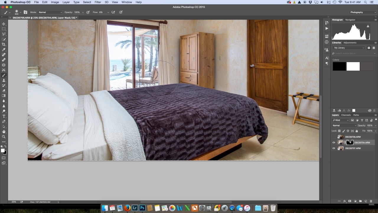 Wrinkle Removal with Gaussian Blur