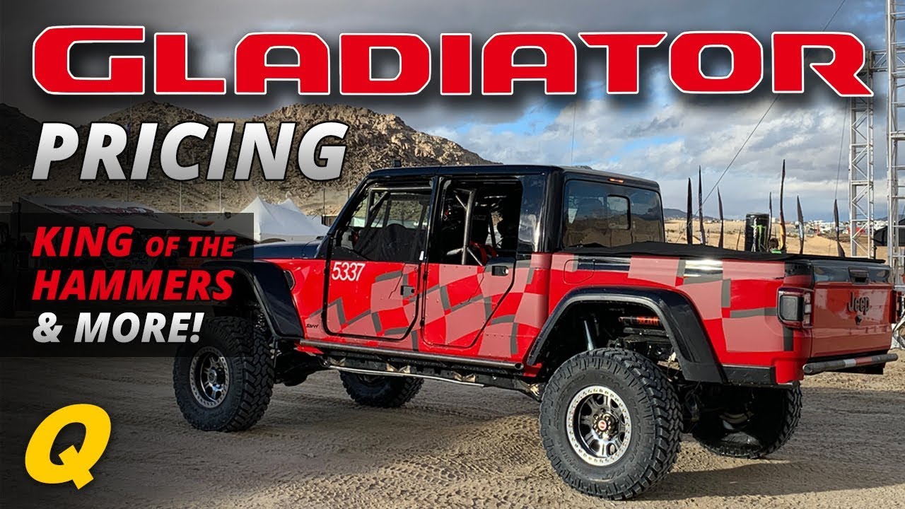Jeep Gladiator Pricing, Gladiator in the Crusher & King of the Hammers - Jeep News