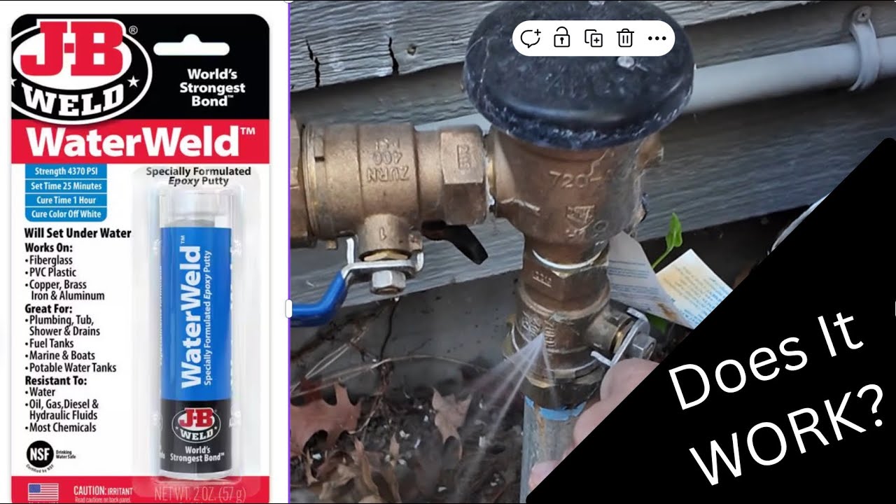 Does JB Water Weld actually work?