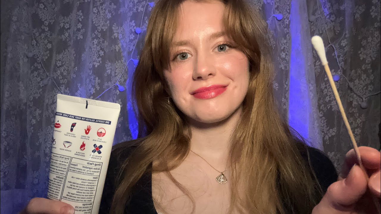 ASMR «Девушка по соседству» позаботится о вашей коже зимой (тихая речь + шепот, клипы, массаж рук)