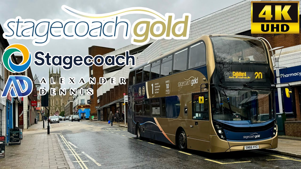 [Stagecoach Bus South: Gold 20 Aldershot to Guildford via Tongham, Ash & Normandy] ADL Enviro400MMC