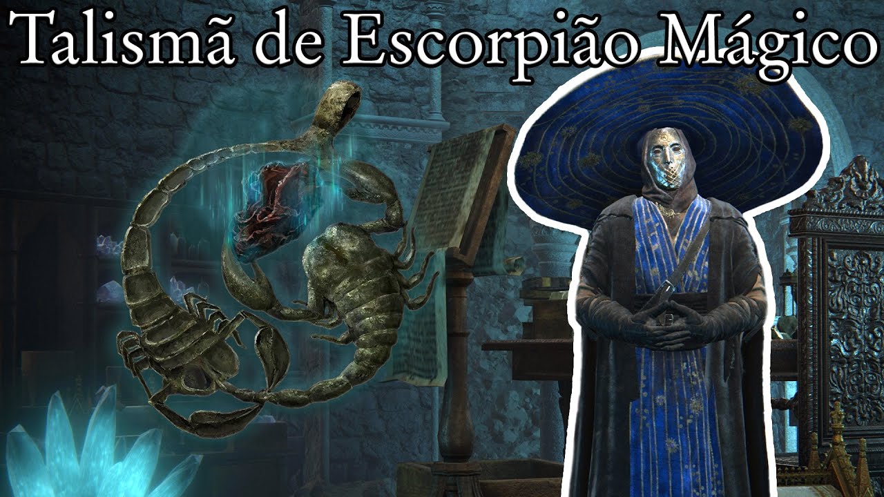 Elden Ring - Localização do Talismã de Escorpião Mágico