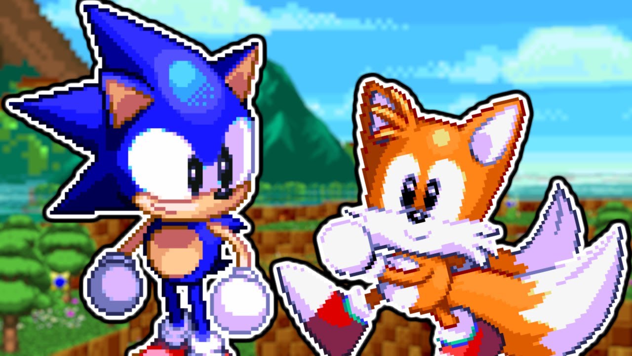 Pointy Sonic & Fluffy Tails Full Playthrough! (SRB2 2.2.8)