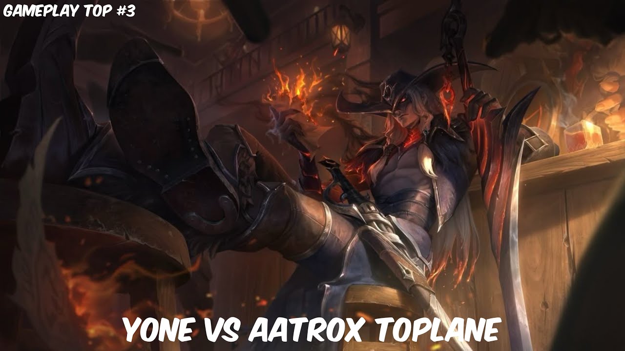 WILD RIFT | Yone vs Aatroxx gameplay (GAMEPLAY #3)