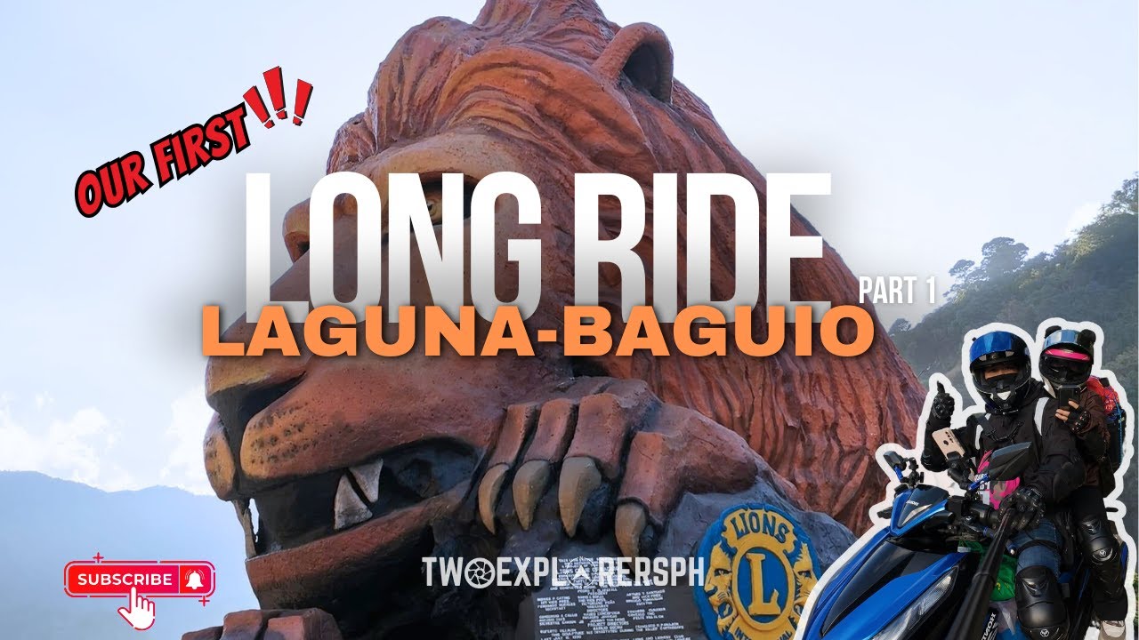 Part 1 Honda Click 125 1st time Long ride Laguna to Baguio