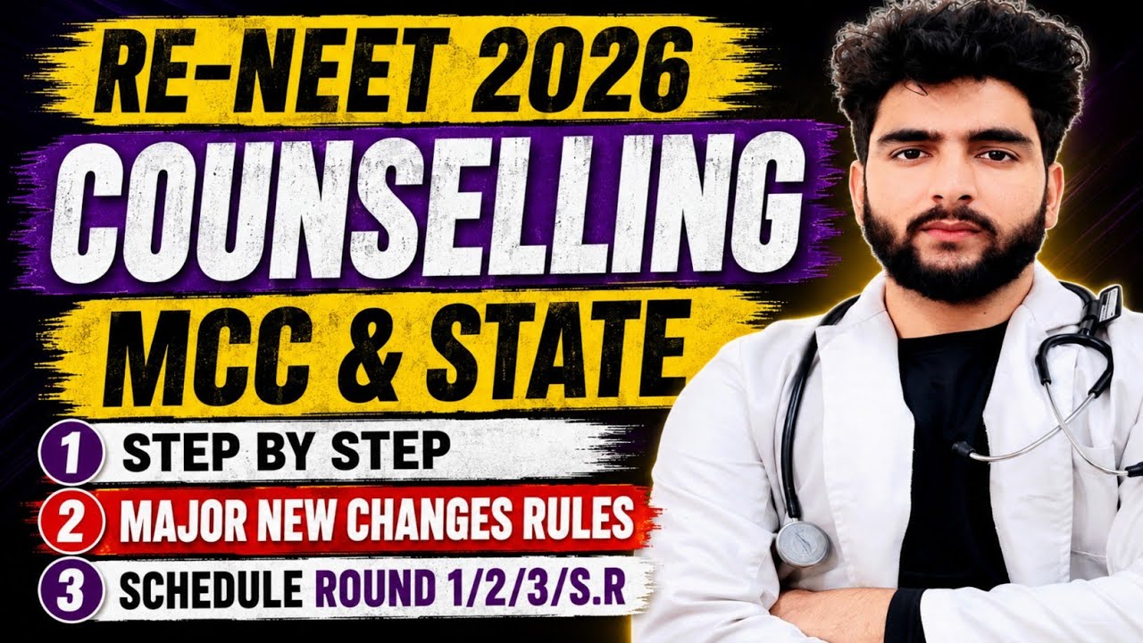 NEET 2026 Counselling Process: MCC AIQ & State Quota Schedule | Rules and Regulations Explained