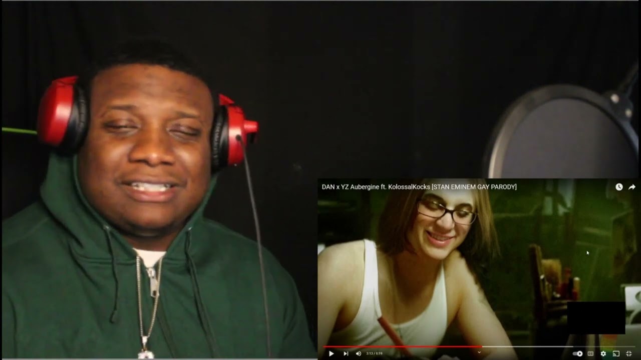 THIS WILD!! DAN x YZ Aubergine ft. KolossalKocks STAN EMINEM GAY PARODY REACTION