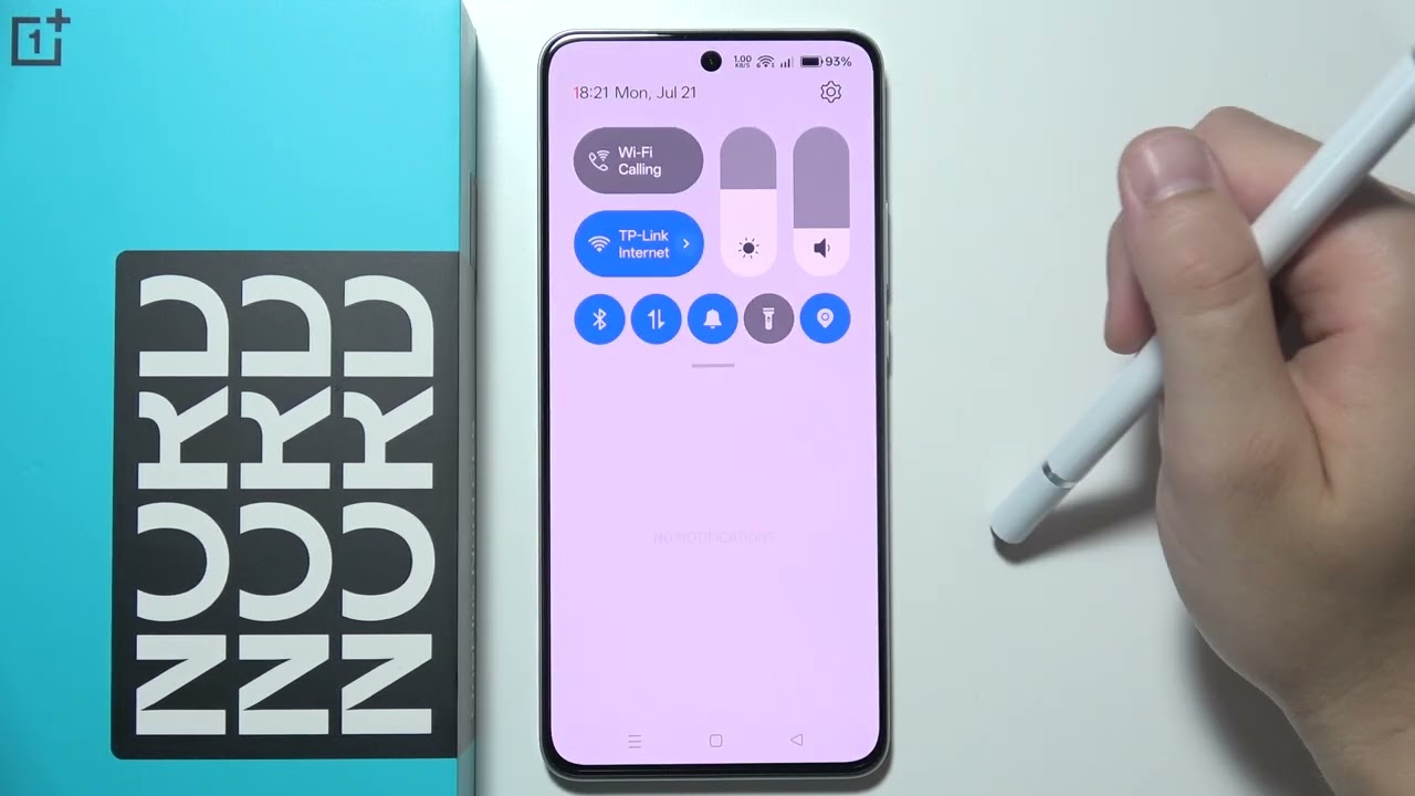OnePlus Nord CE 5: How to Show Notifications & Quick Settings Together