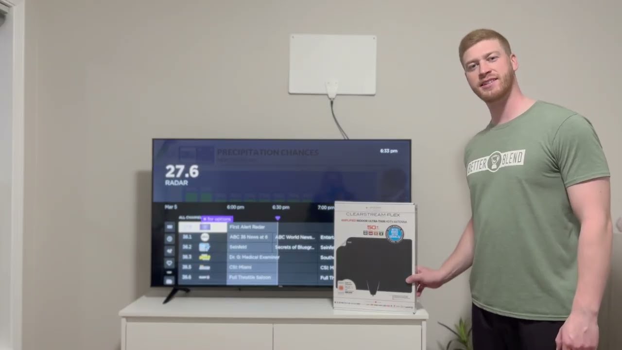How to Watch FREE HDTV with the ClearStream FLEX | Easy Indoor Antenna Setup