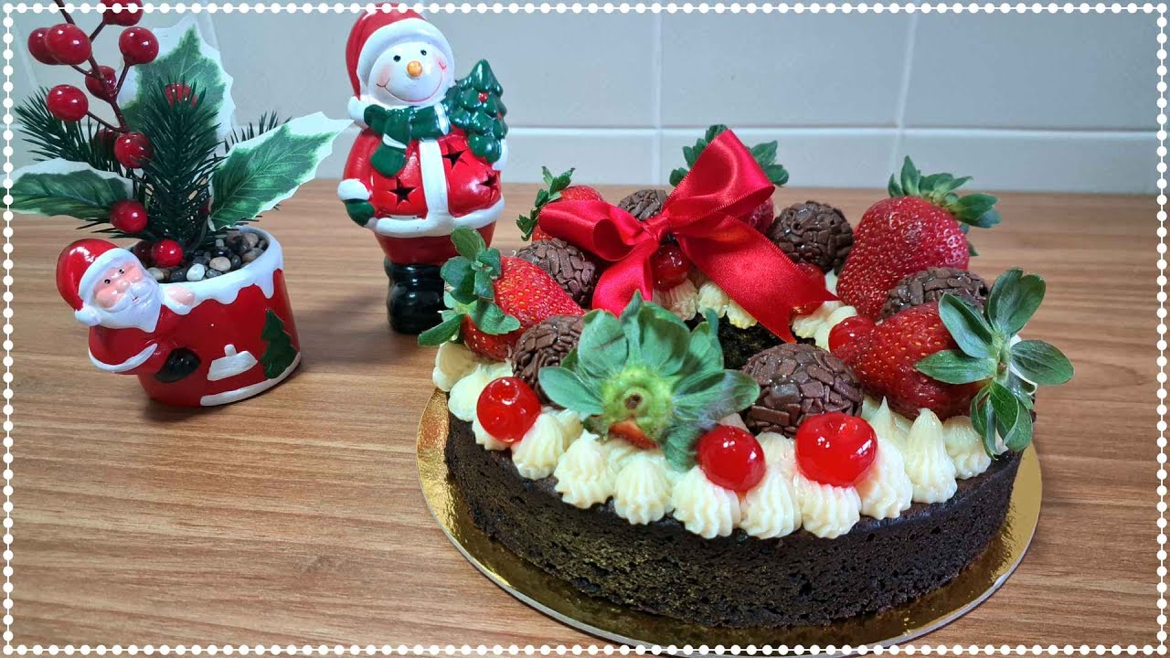 GUIRLANDA DE BROWNIE : SOBREMESA CRIATIVA PARA O NATAL