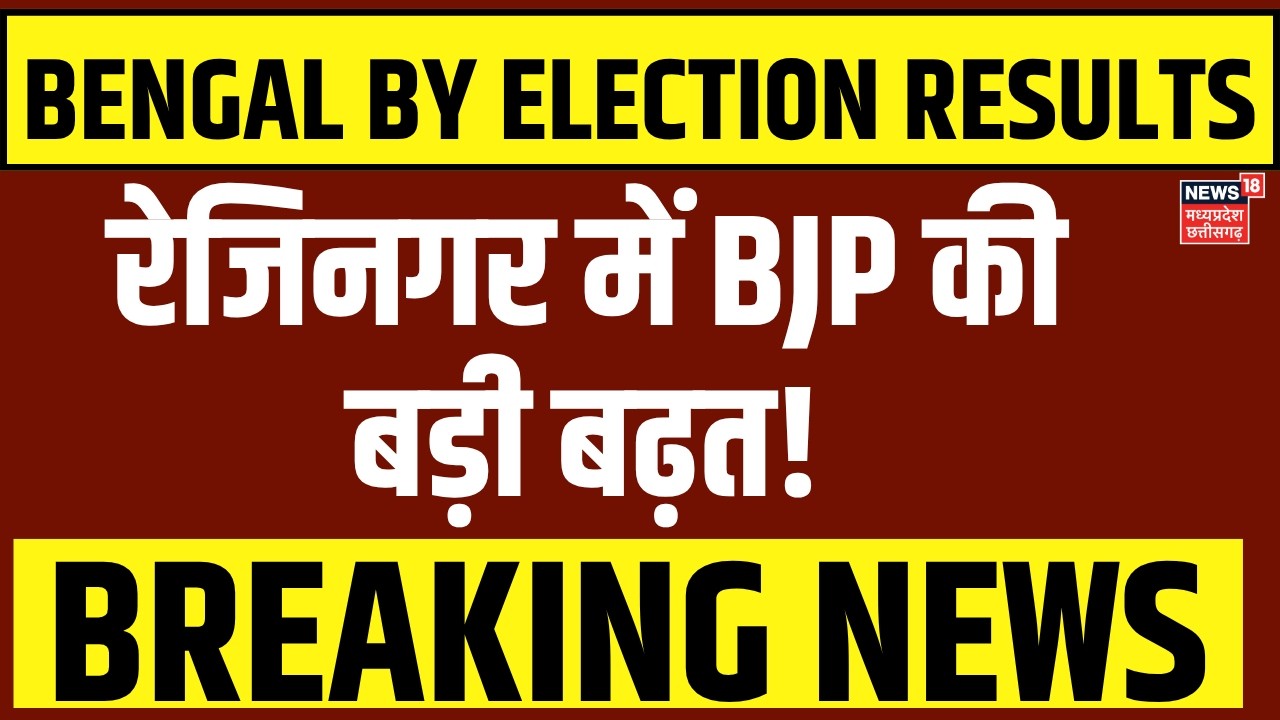 West Bengal By Election 2026 Results: BJP takes a big lead in Rejinagar, Congress lags behind! | Rejinagar