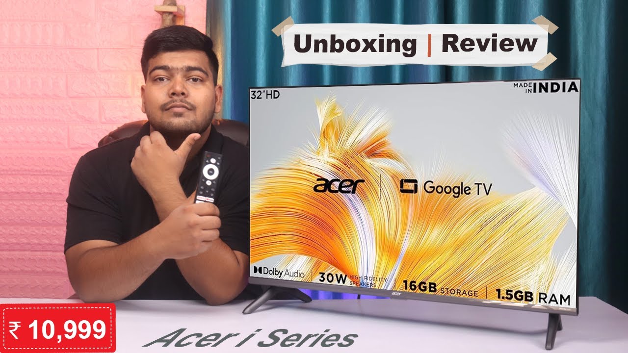 Acer i Series 32-inch smart tv 2023 | Unboxing & Detailed Review
