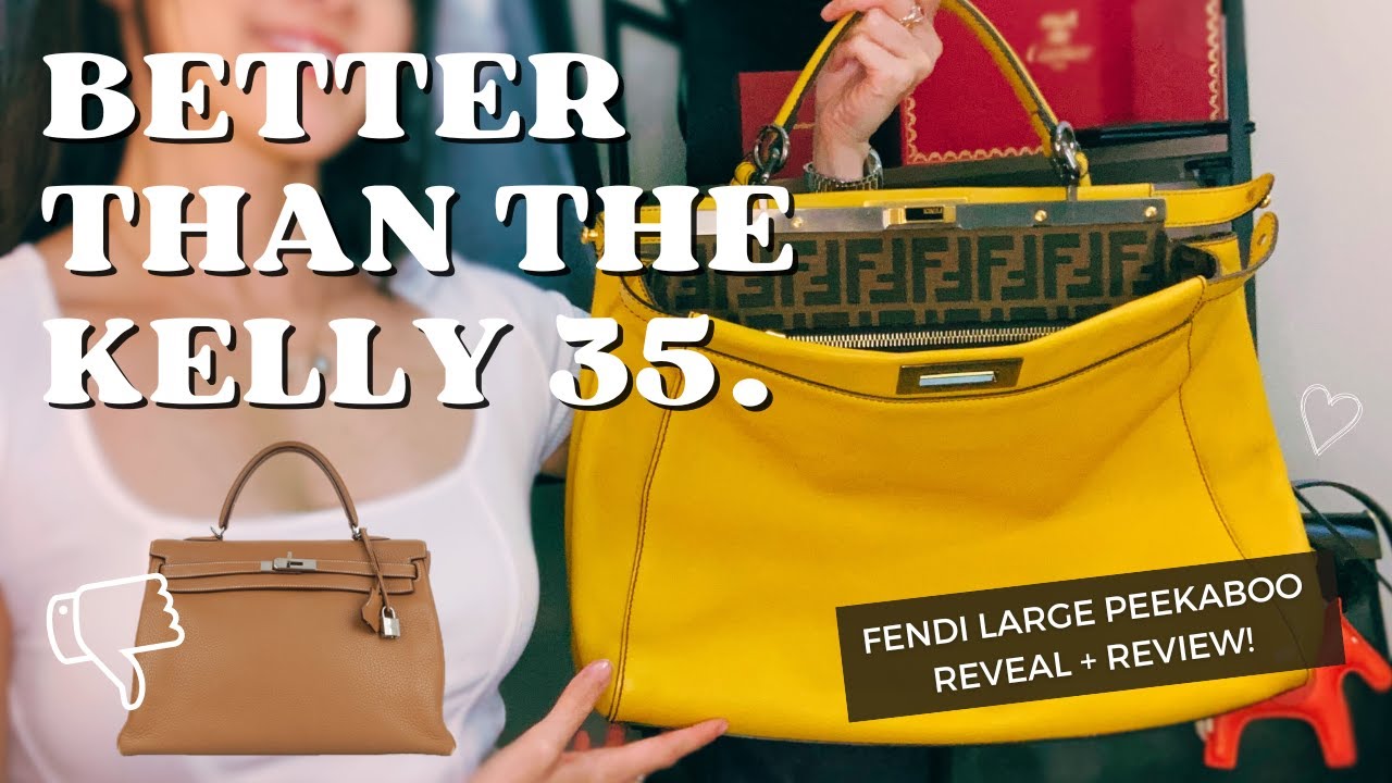ЛУЧШЕ, ЧЕМ KELLY 35! Fendi Large Peekaboo Reveal + Обзор 🧐 #fendi #hermes #luxury #handbags