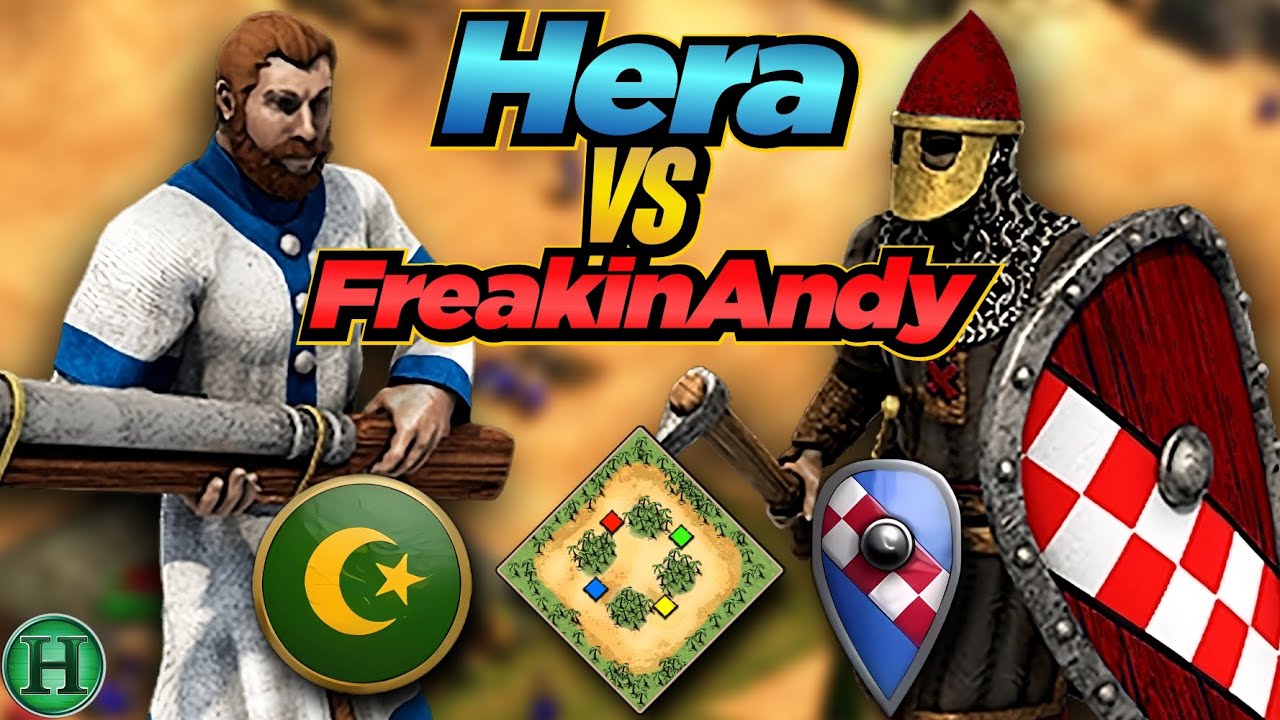 Turks vs Sicilians | 1v1 Haboob | vs FreakinAndy | AoE2