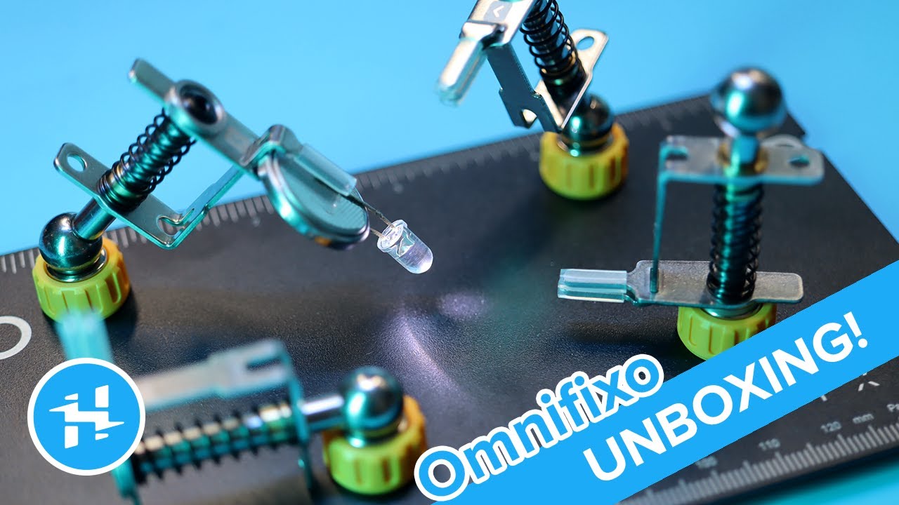 Omnifixo: Unboxing the Maker's Third Hand // Tech Highlight