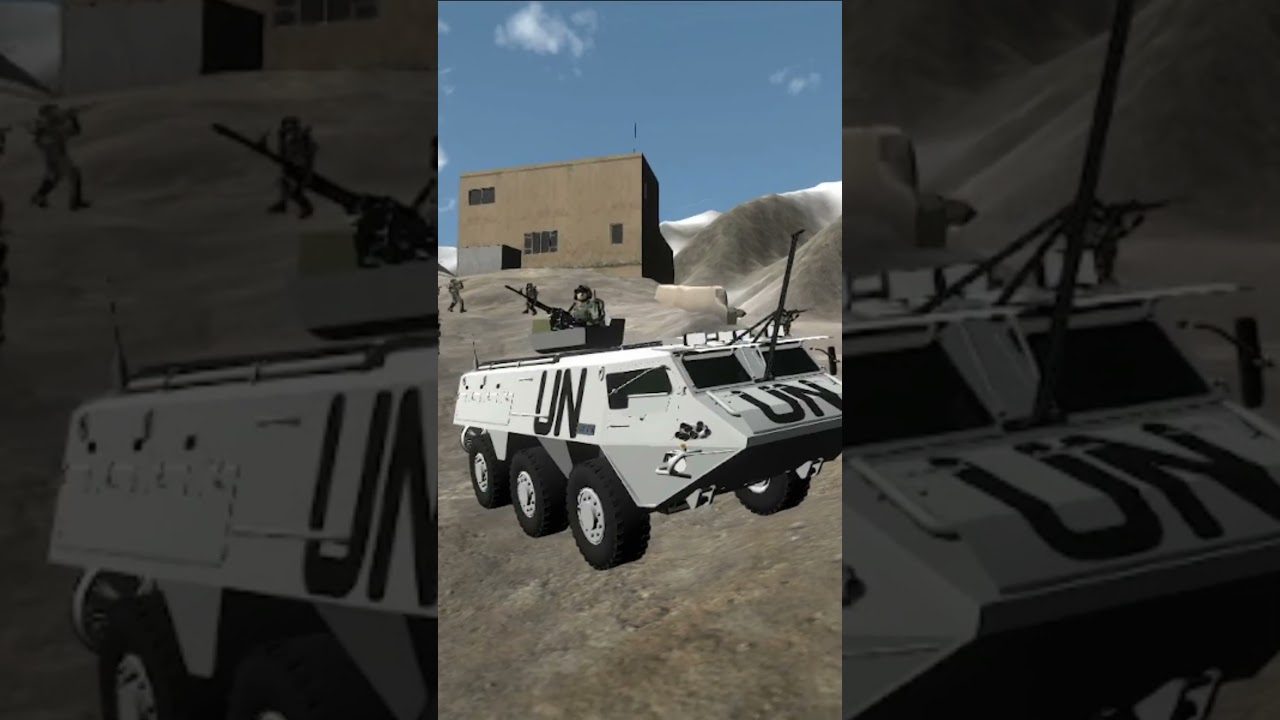 Best UN Vehicle Pack in Ravenfield #shorts #ravenfield #ravenfieldmods #steam #fyp  #gaming