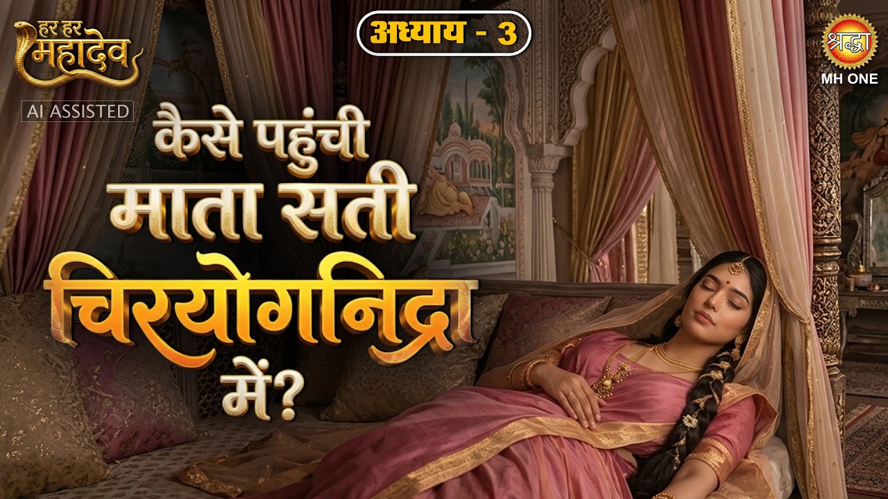देवी सती की समाधि…क्या महादेव उन्हें जगा पाएंगे?🔱| Har Har Mahadev🙏 | EP-03 |  Shraddha MH ONE