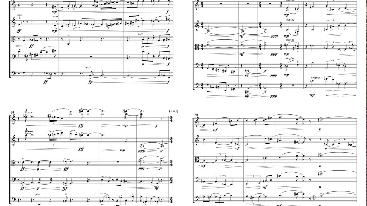 Down to a Sunless Sea, a rhapsody for string orchestra by David Froom