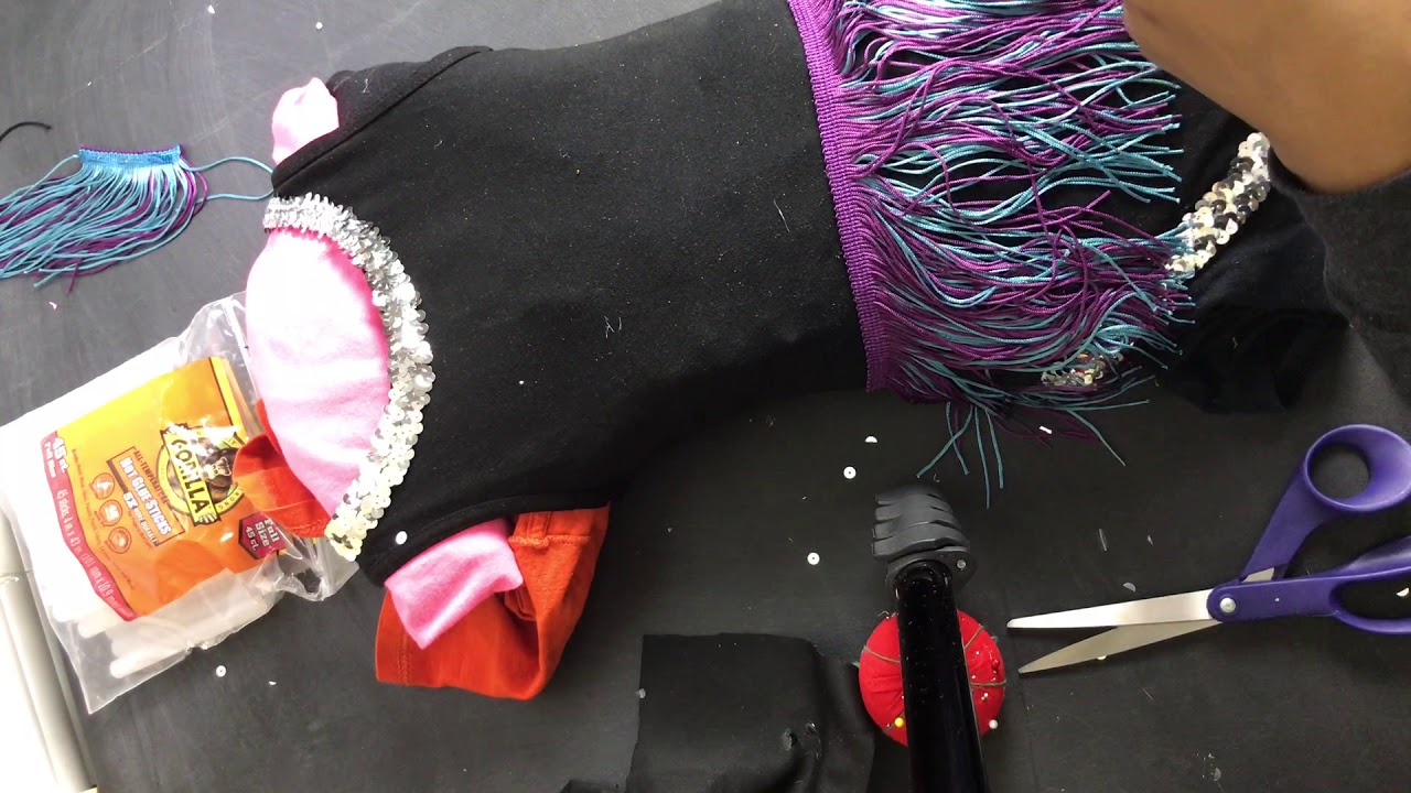 How To Make Majorette Uniform Tank Leotard