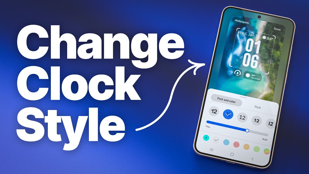 How to Change the Lock Screen Clock on Android (Easy Fast Tutorial)
