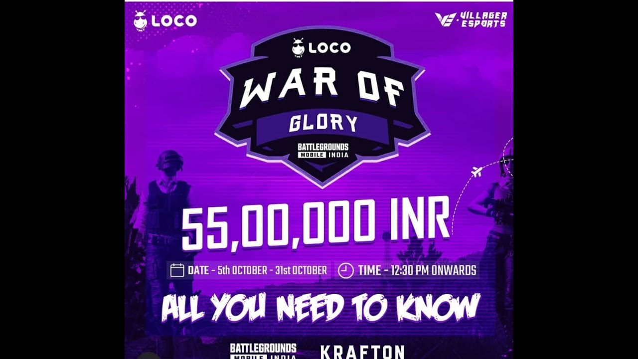 Villagers Esports X Loco WAR OF GLORY /Tournament Live  | | #hydra #esports #soul #tsm #godl #og