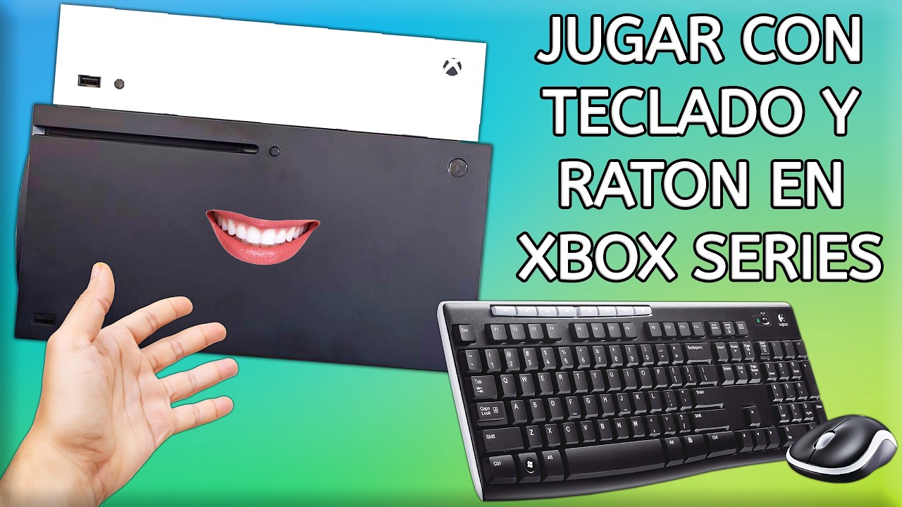 C&Oacute;MO CONECTAR TECLADO Y RATON A XBOX SERIES S|X PARA JUGAR