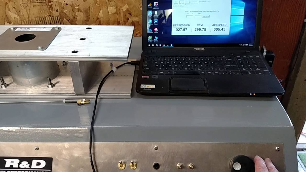 Flowbench Calibrated