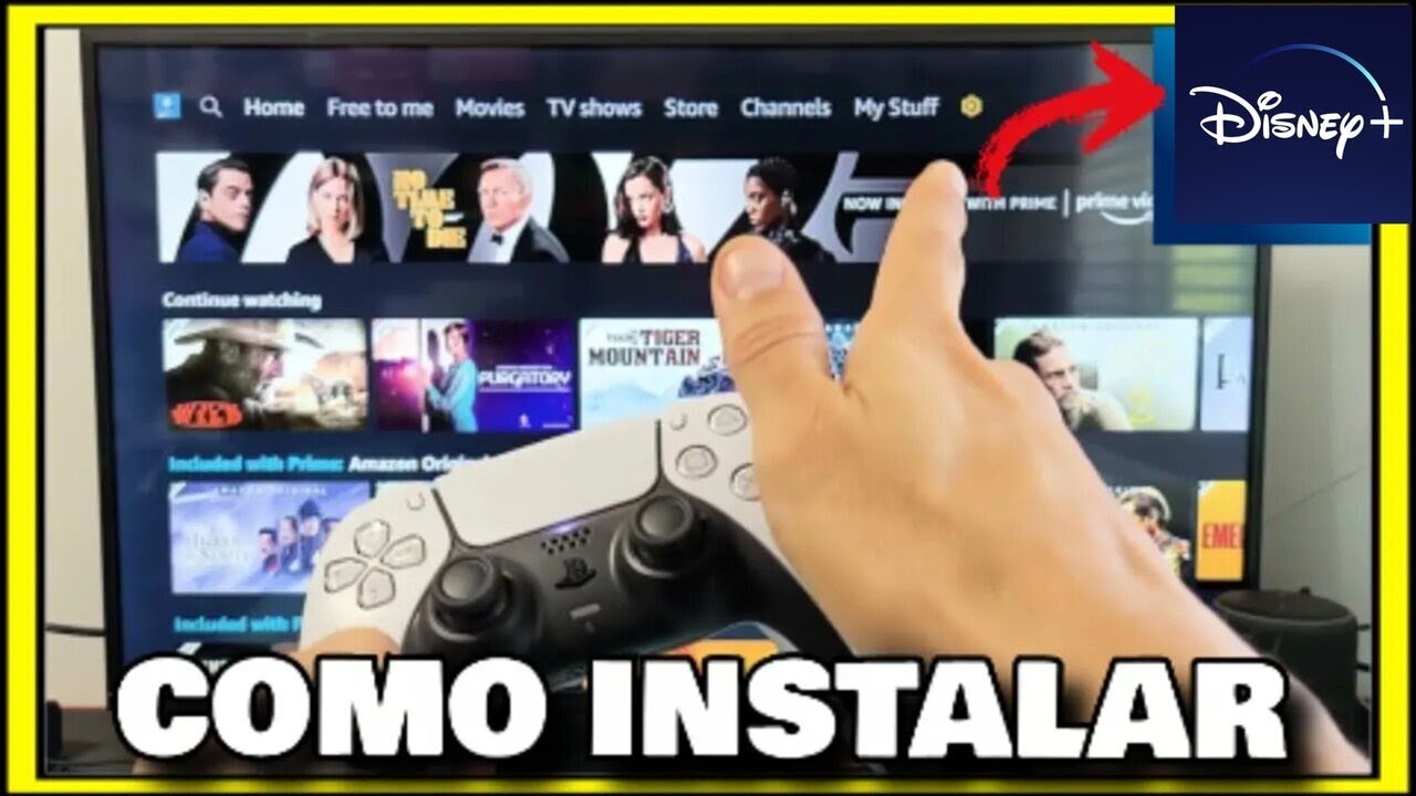 Como Colocar Disney Plus no PS5 - PS4 - PS3 / Como Colocar Disney no PS5