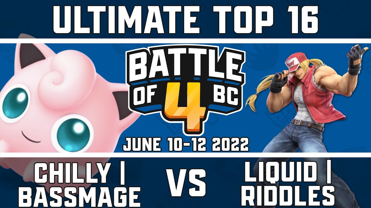 Chilly | BassMage vs Liquid | Riddles - Ultimate Singles Top 16 - Battle of BC 4
