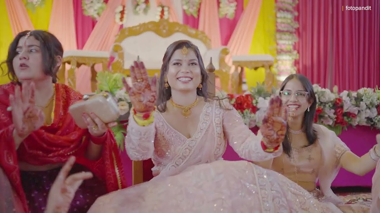 Apoorva ki Sangeet | fotopandit | Traditional Video | Pahadi Wedding | Call-8279388014
