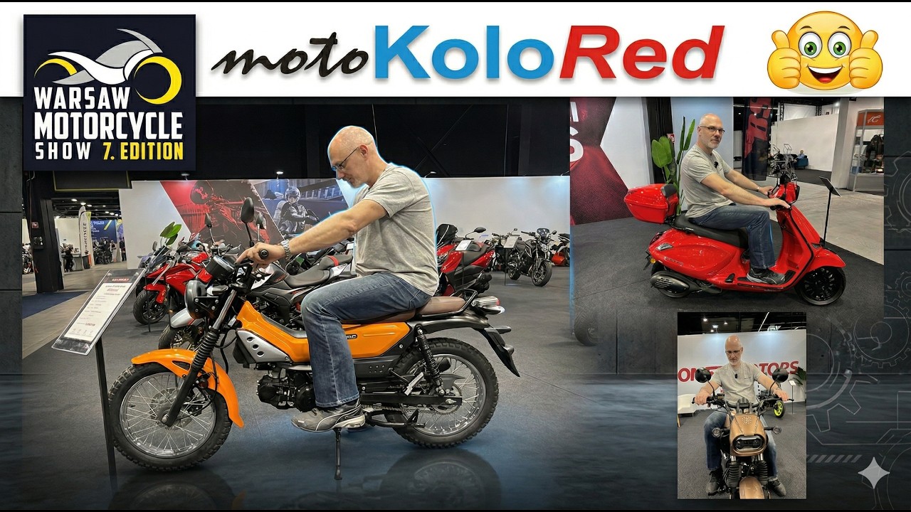 Warsaw Motorcycle Show 2026 - W poszukiwaniu piędziesiątek!!!
