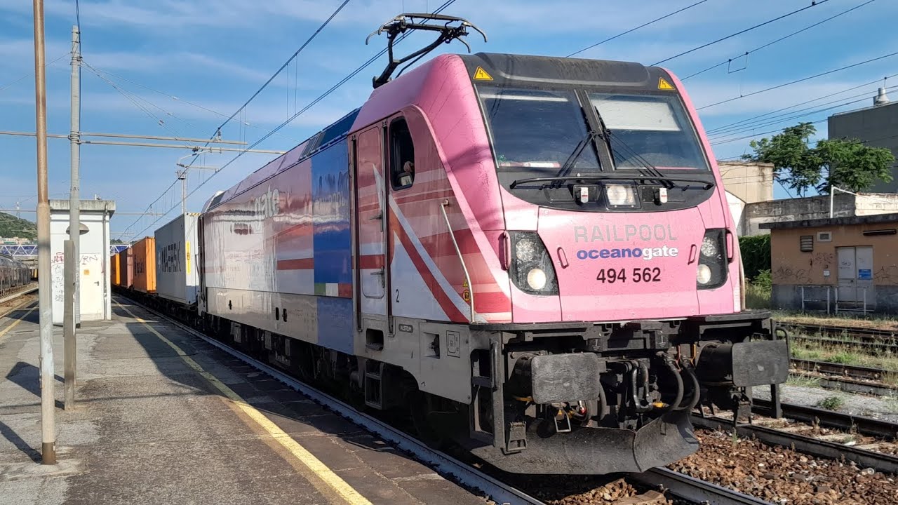 GENOVA SESTRI PONENTE: REGIONALI, MERCI e INVII di TUTTI I TIPI in ARRIVO, PARTENZA e TRANSITO! /P.1