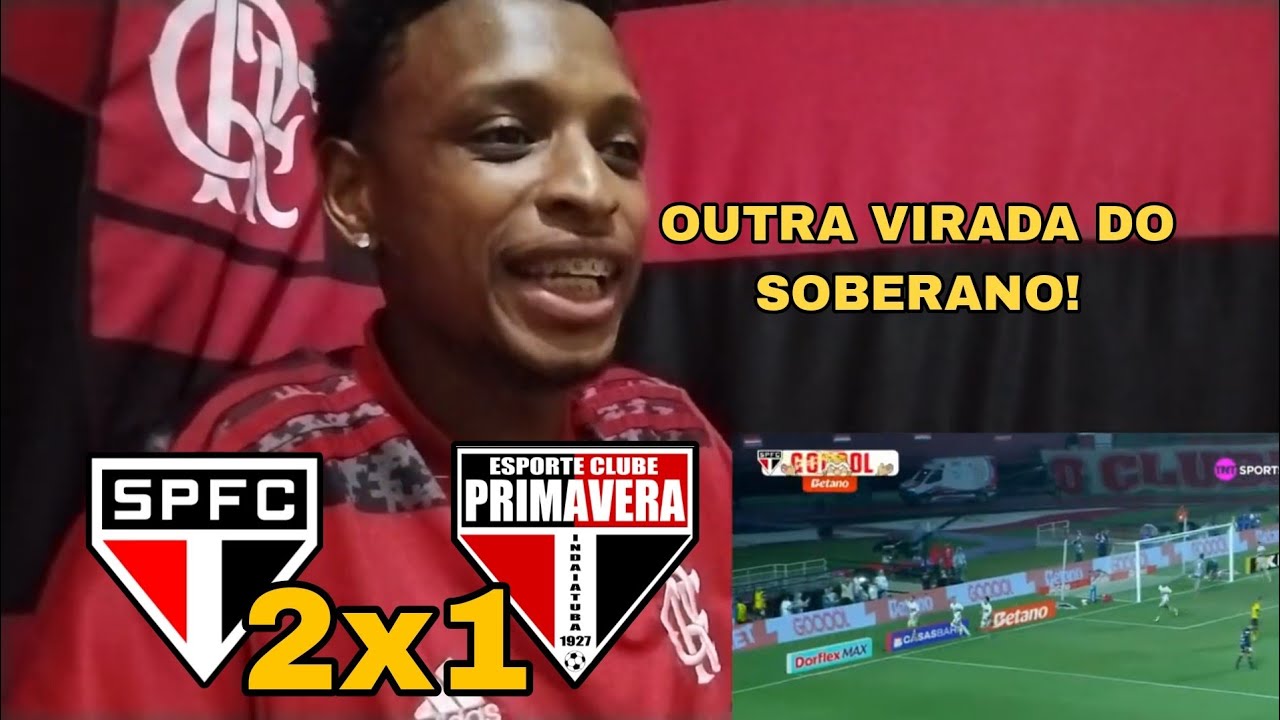REACT SÃO PAULO 2X1 PRIMAVERA -MELHORES MOMENTOS