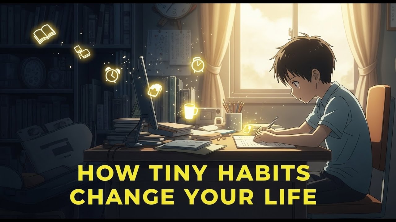 How Tiny Habits Change Your Life  The Lazy Boy’s Story  An English Story