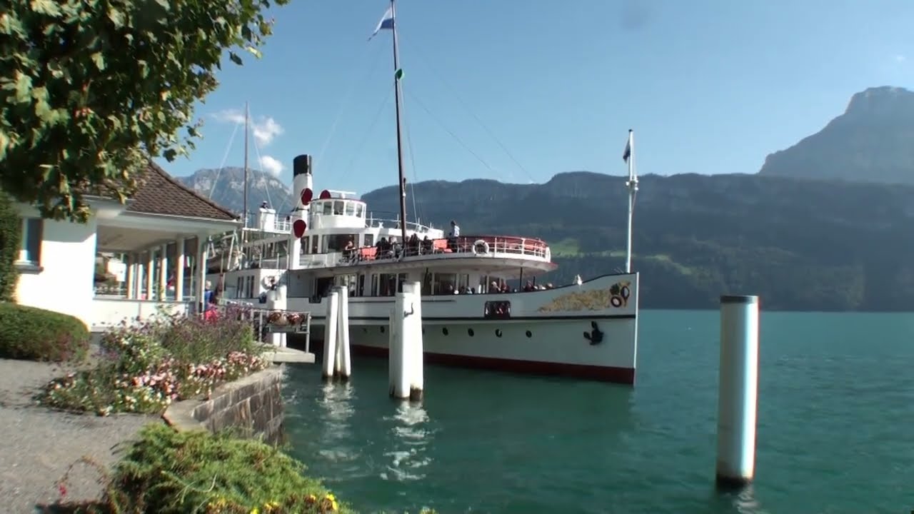 Schweiz -Raddampfer Vierwaldst&auml;ttersee