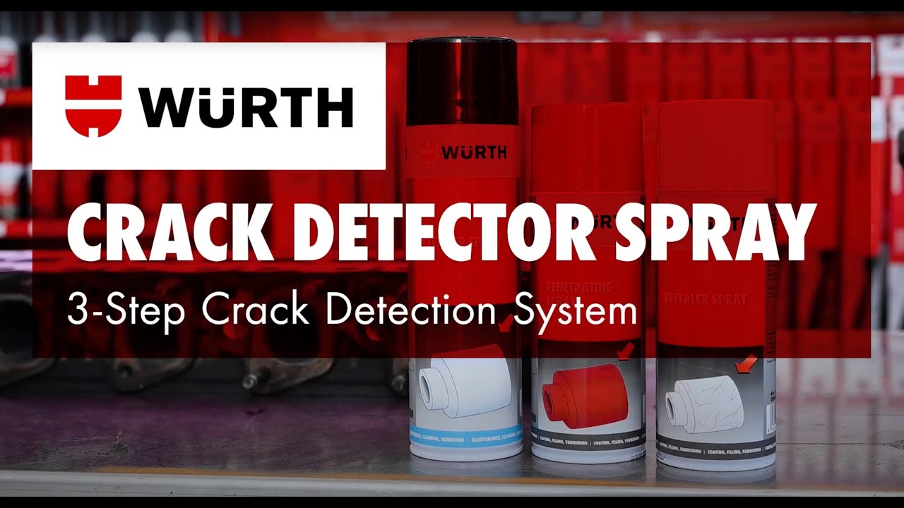 Crack Detector Spray - Wurth Australia