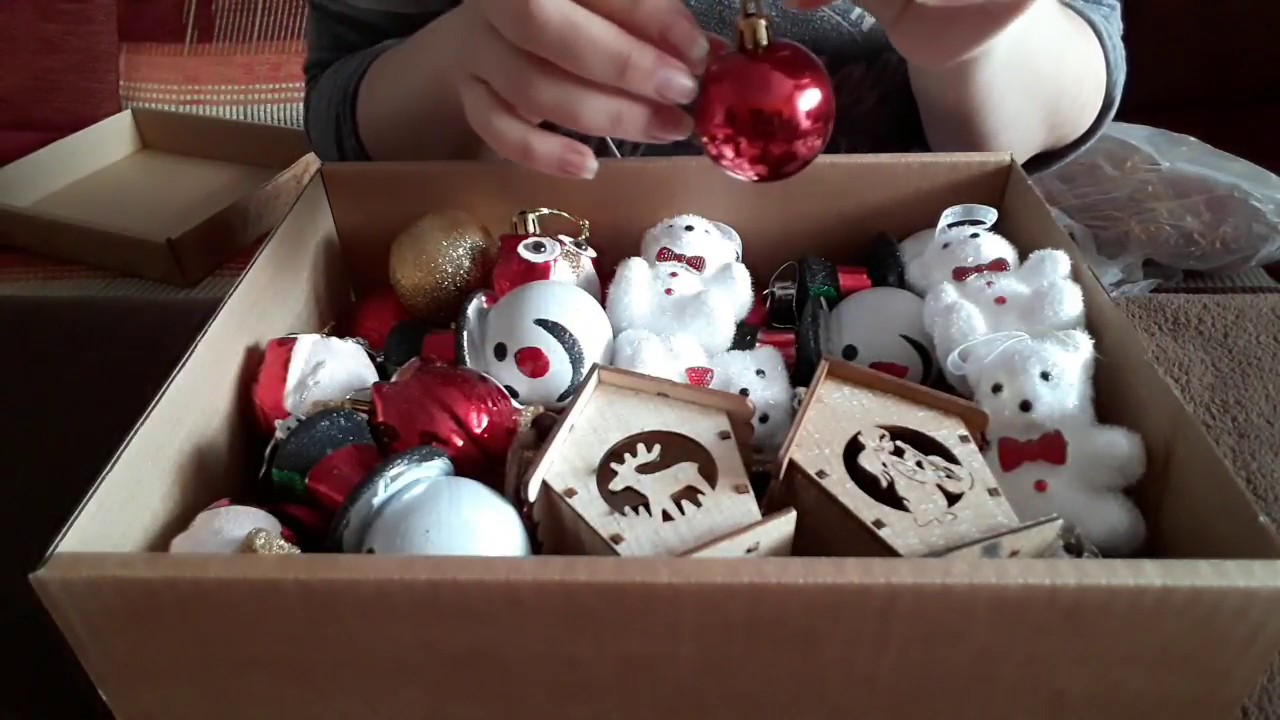 Vánoční ozdoby asmr cz/Christmas decorations asmr