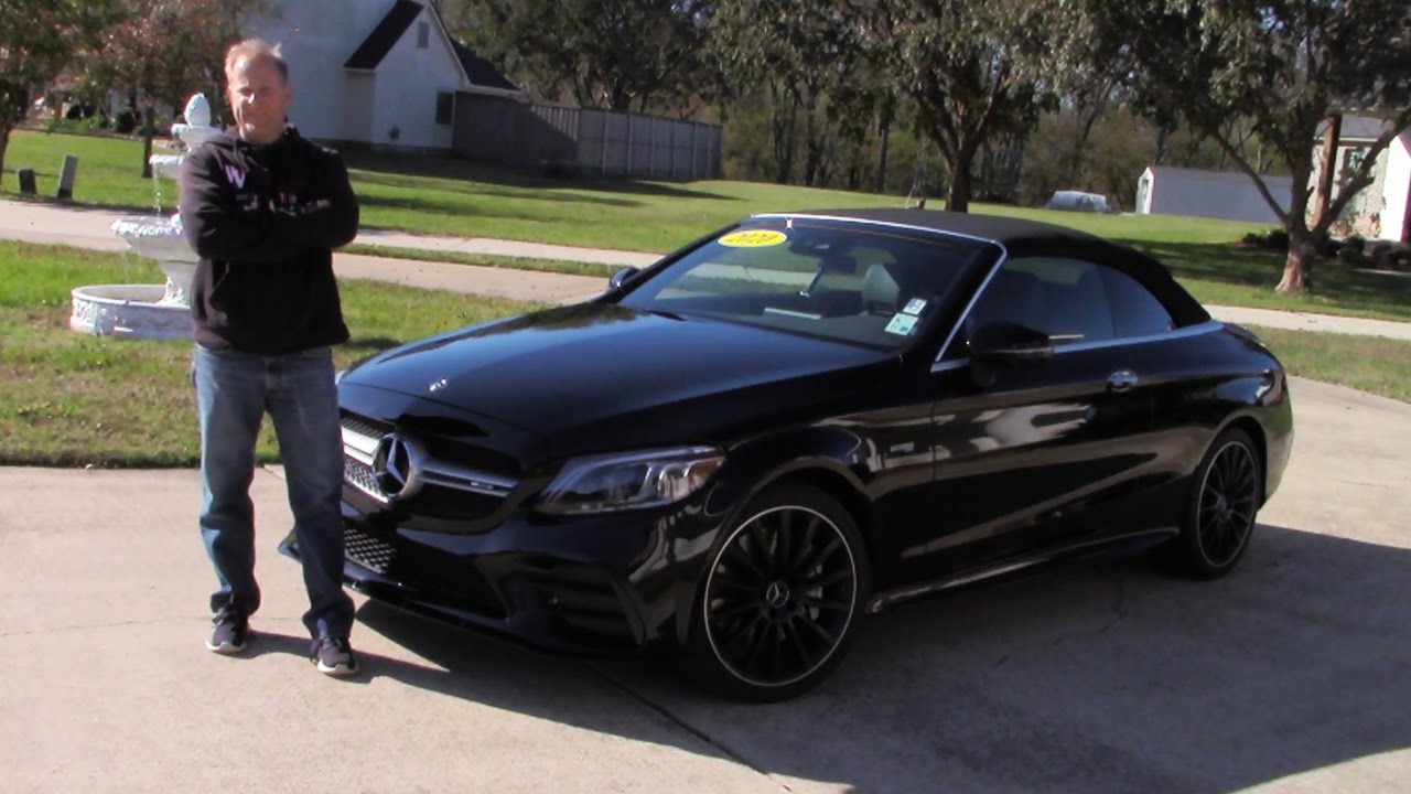 2020 #Mercedes #Benz #AMG C 43 Convertible Review, Tour, And test Drive