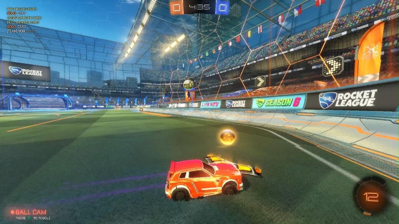 I Faced oKhalid and trk511 in the  Rocket League game